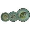 Rivers Edge Products Various gifts 12 piece Fish Dinnerware Set -Deals Outdoors Store 2102 615310