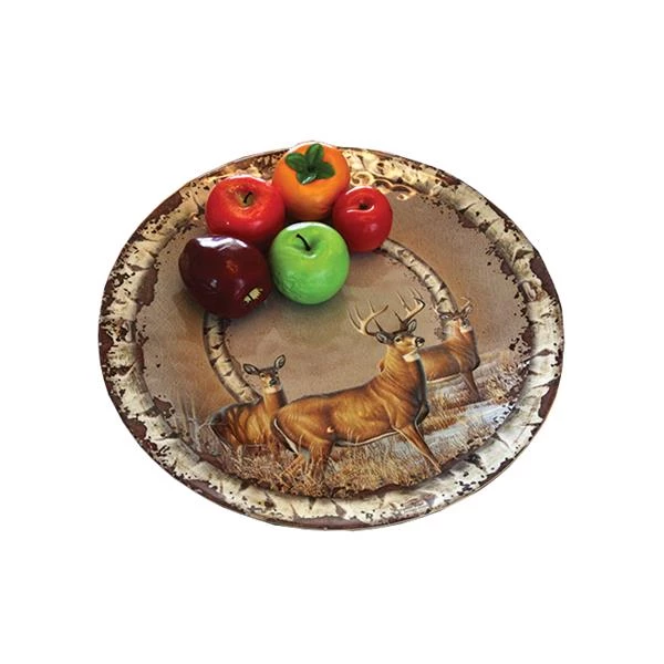 Rivers Edge Products Various gifts Deer Platter 3 Rivers Edge Products Various gifts Deer Platter