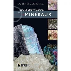 Broquet Outdoors books Guide d'identification des minéraux