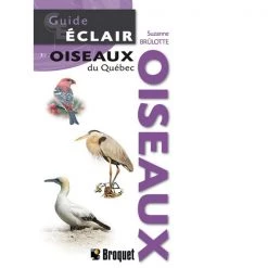 Broquet Outdoors books Guide Éclair - Les oiseaux du Québec
