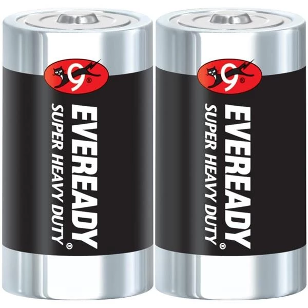 Eveready Super Heavy Duty D Batteries 3 Eveready Super Heavy Duty D Batteries