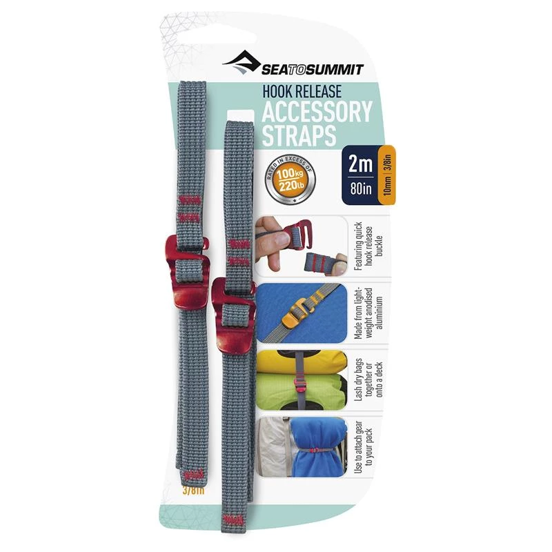 Sea to Summit Other Accessory Straps with Hook Release 3 Sea to Summit Other Accessory Straps with Hook Release