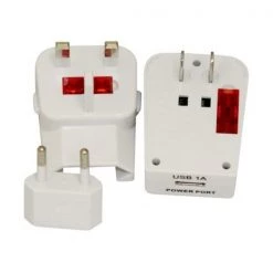 North 49 Satellite phones and accessories Universal Travel Adapter With USB