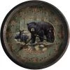 Rivers Edge Products Various gifts Black Bear Lodge Clock -Deals Outdoors Store 423002 1024