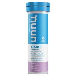Camping food Nuun Sport Tablets -Deals Outdoors Store 496621 NUGR01 Sport Grape