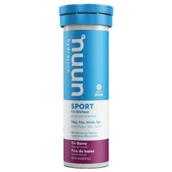 Camping food Nuun Sport Tablets -Deals Outdoors Store 496624 NUTB01 Sport TriBerry
