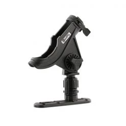 Scotty Boat supports and accessories 282-BK Baitcaster / Spinning Rod Holder Track Combo