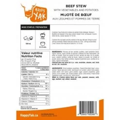 Happy Yak Camping food Beef Stew with Vegetables and Potatoes -Deals Outdoors Store 525997 m5 02
