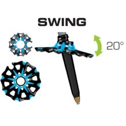 TSL Outdoor Walking poles Tour Alu 3 Cross Hiking Pole -Deals Outdoors Store 578340 swing