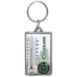 Coghlan's Compasses and cases Zipper Pull Thermometer with Compass