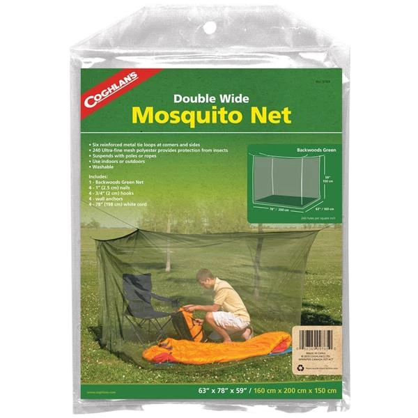 Coghlan's Mosquito nets and insect repellents Double Wide Mosquito Net 3 Coghlan's Mosquito nets and insect repellents Double Wide Mosquito Net