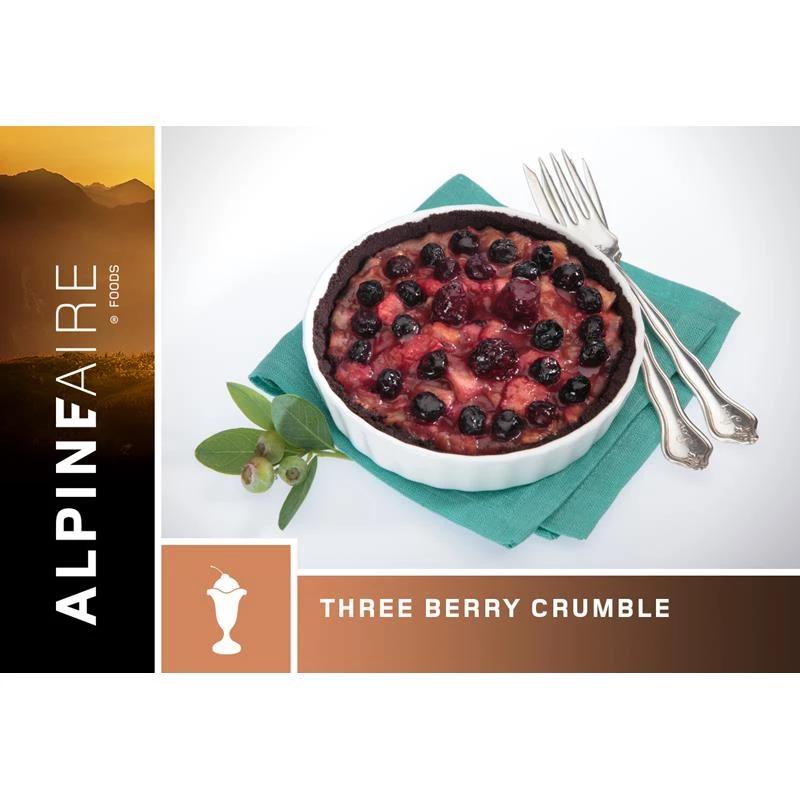 Alpine Aire Foods Camping food Three Berry Crumble 4 Alpine Aire Foods Camping food Three Berry Crumble - Image 2