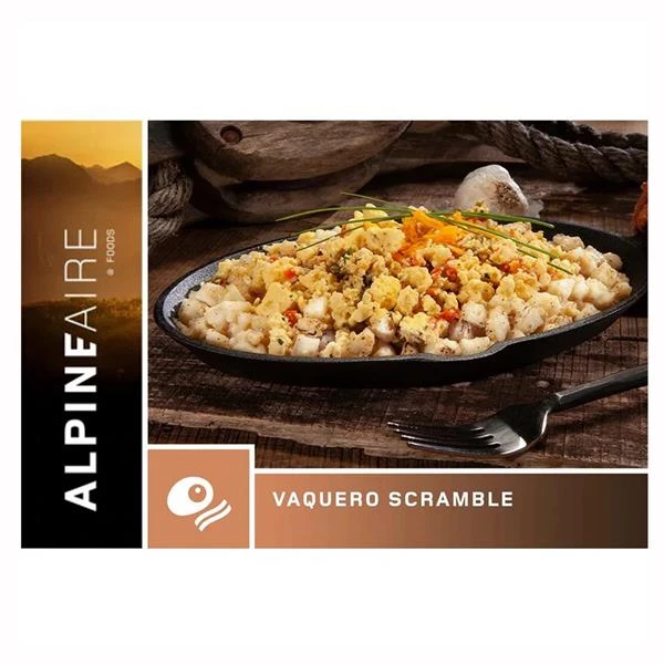 Alpine Aire Foods Camping food Vaquero Scrample Breakfast 3 Alpine Aire Foods Camping food Vaquero Scrample Breakfast