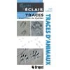 Broquet Outdoors books Guide Éclair - Traces d'animaux du Québec