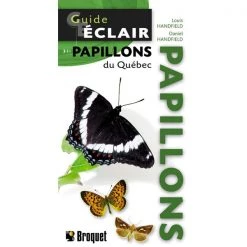 Broquet Outdoors books Guide éclair papillons du Québec