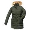 Misty Mountain Winter jackets Women's Faux Fur Minaret Insulated Jacket -Deals Outdoors Store A16152 army Minaret faux fur