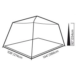 Eureka! Screen tents and solar shelters Nobugzone 3 in 1 Shelter -Deals Outdoors Store A17067 3 1641611085