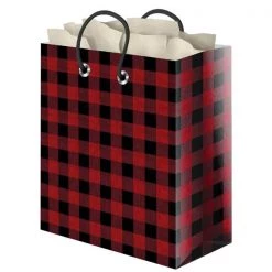 Rivers Edge Products Various gifts Buffalo Check Gift Bag