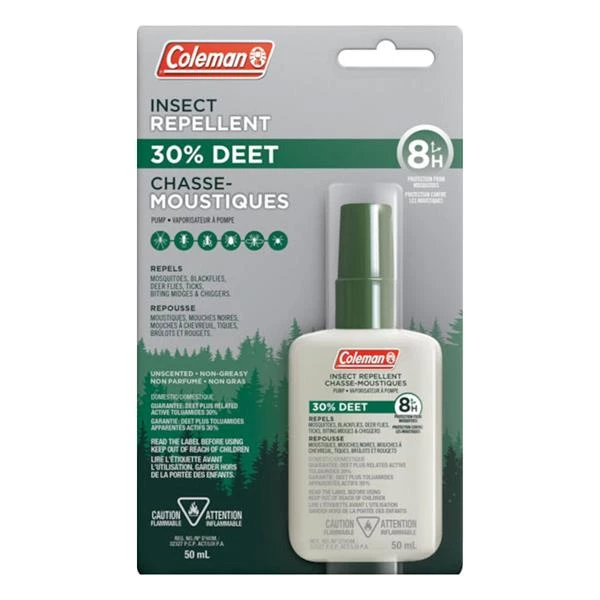 Bug spray and insect repellent lotions Coleman Mosquito Repellent 30% DEET 3 Bug spray and insect repellent lotions Coleman Mosquito Repellent 30% DEET