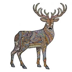 Outside Inside Various gifts Buck Travel Size Puzzle