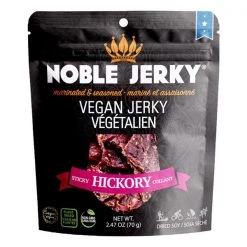 Noble Jerky Camping food Sticky Hickory Vegan Jerky