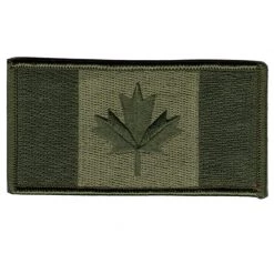 World Famous Other Canadian Flag Patches -Deals Outdoors Store B08789olive