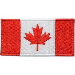 World Famous Other Canadian Flag Patches -Deals Outdoors Store B08789red