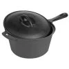 World Famous Camping cookware Cast Iron Saucepan 1346 -Deals Outdoors Store B08798
