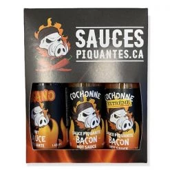 Sauces piquantes Various gifts Cochonne Hot Sauces Gift Box