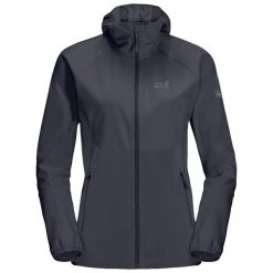 Jack Wolfskin Windbreaker jackets Women's Turbulence Jacket