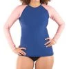 Level Six Wetsuits and watersports clothing Women's Venus Rash Guard Long Sleeve Shirt