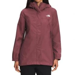 The North Face Windbreaker jackets Women's Antora Parka Jacket -Deals Outdoors Store NF0A7QEW 6R4