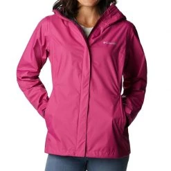 Columbia Windbreaker jackets Women's Arcadia II Rain Jacket -Deals Outdoors Store RL2436 665