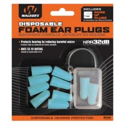 Walker's Boat supports and accessories Disposable Foam Ear Plugs